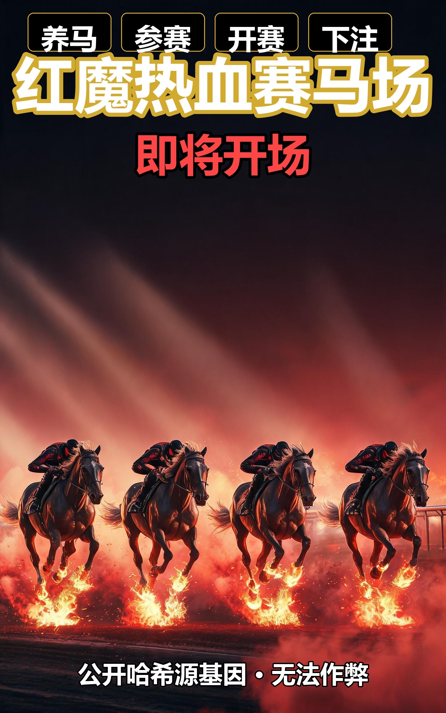 红魔热血赛马场 即将开场